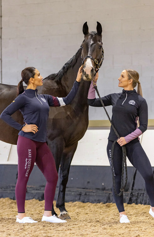 Royal Riding Club - Kensington Riding Tights - Merlot